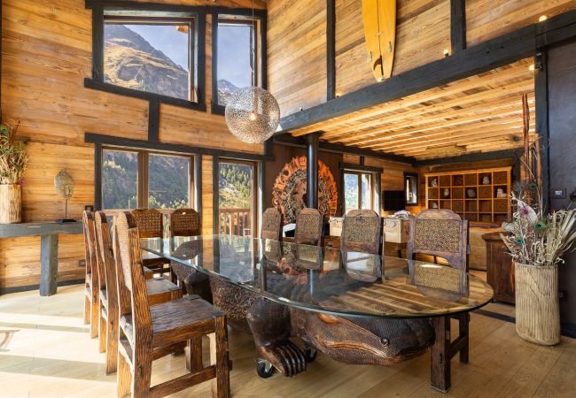Chalet à Tignes - Black Diamond Chalet Ubud 6 chambres 14 p
