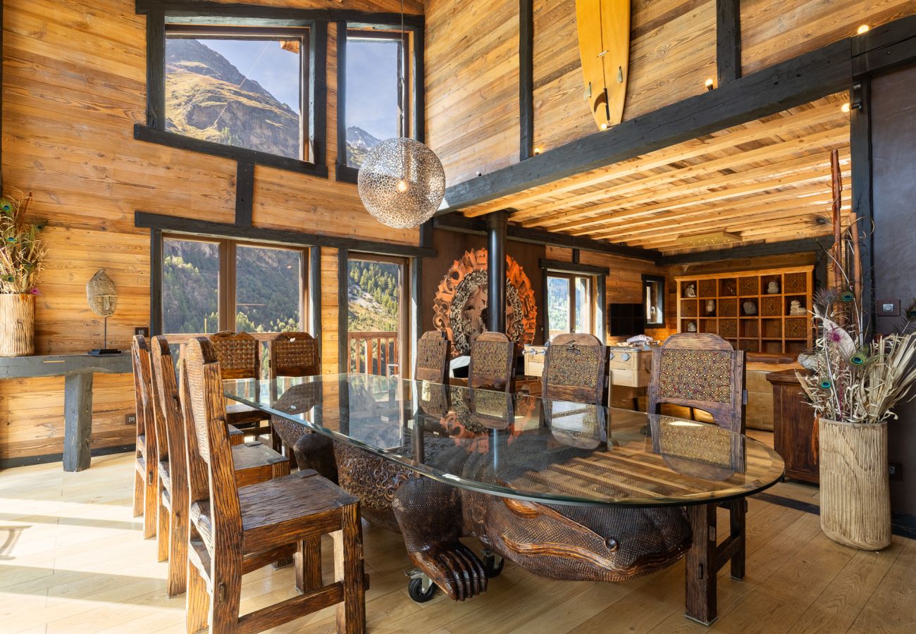 Chalet à Tignes - Black Diamond Chalet Ubud 6 chambres 14 p